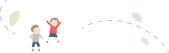 子供たちが遊んでる様子